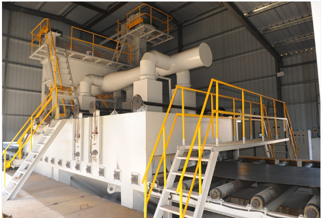 Steel Plate Shot Blasting Line