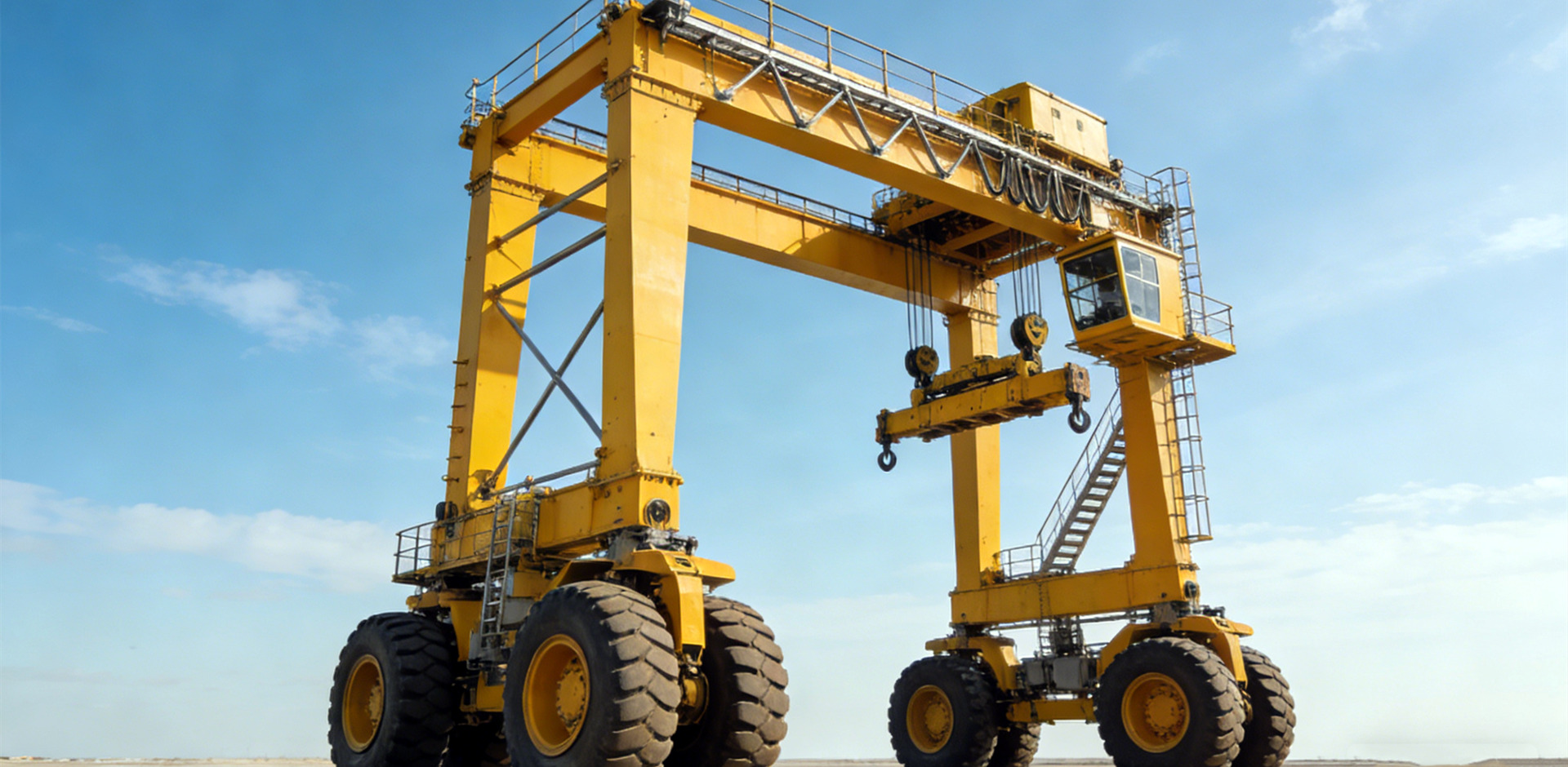 nybon rubber tyred gantry crane
