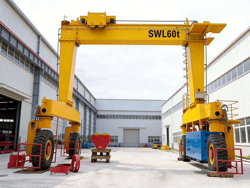 Straddle Carrier Crane