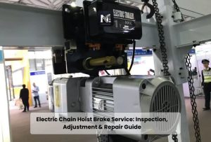 Electric Chain Hoist Brake Service Inspection, Adjustment & Repair